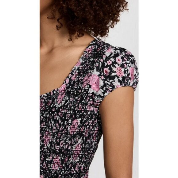 💕LOVESHACKFANCY💕 Trevor Dress ~ Raspberry Spice Latte Large L NWT - Picture 6 of 16